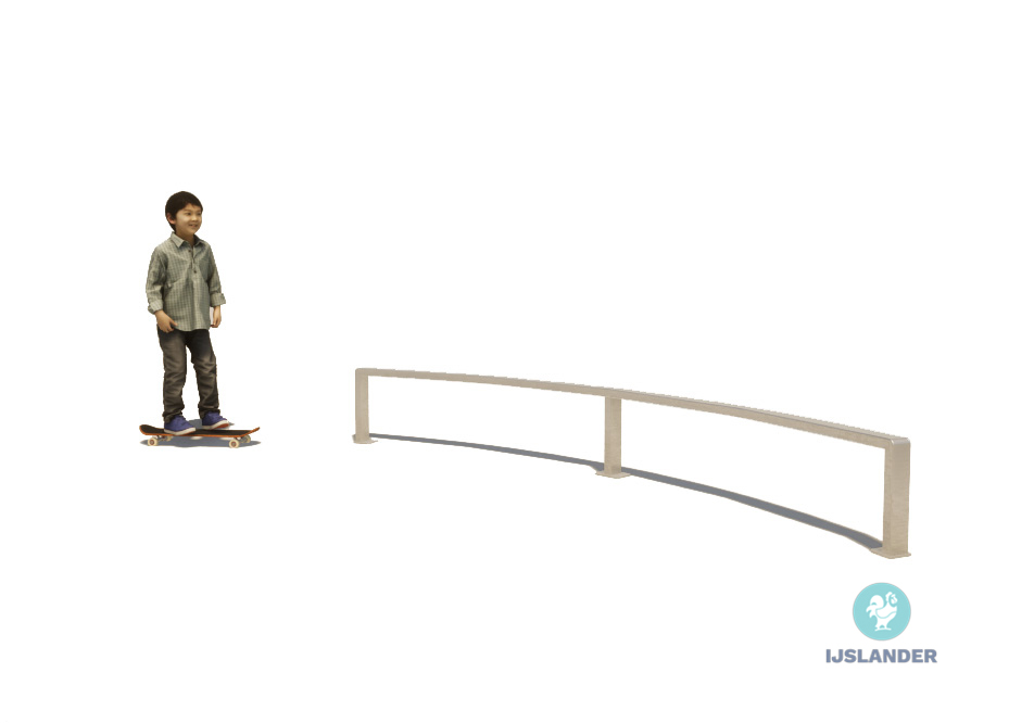 Flat Rail curved